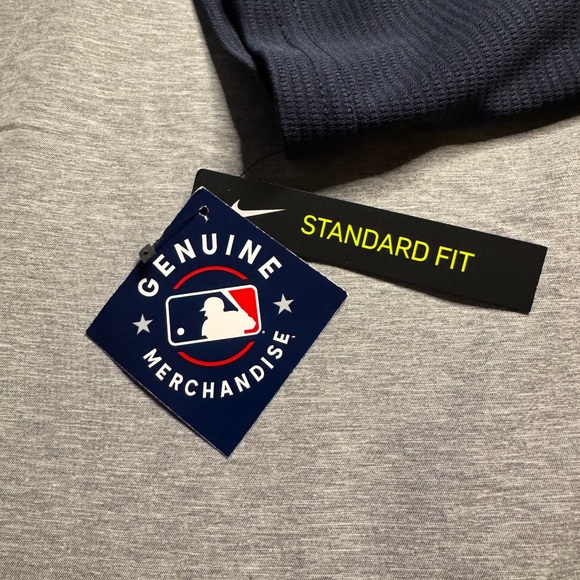 Cleveland Indians Navy Alternate Jersey by Nike - Picture 6 of 8